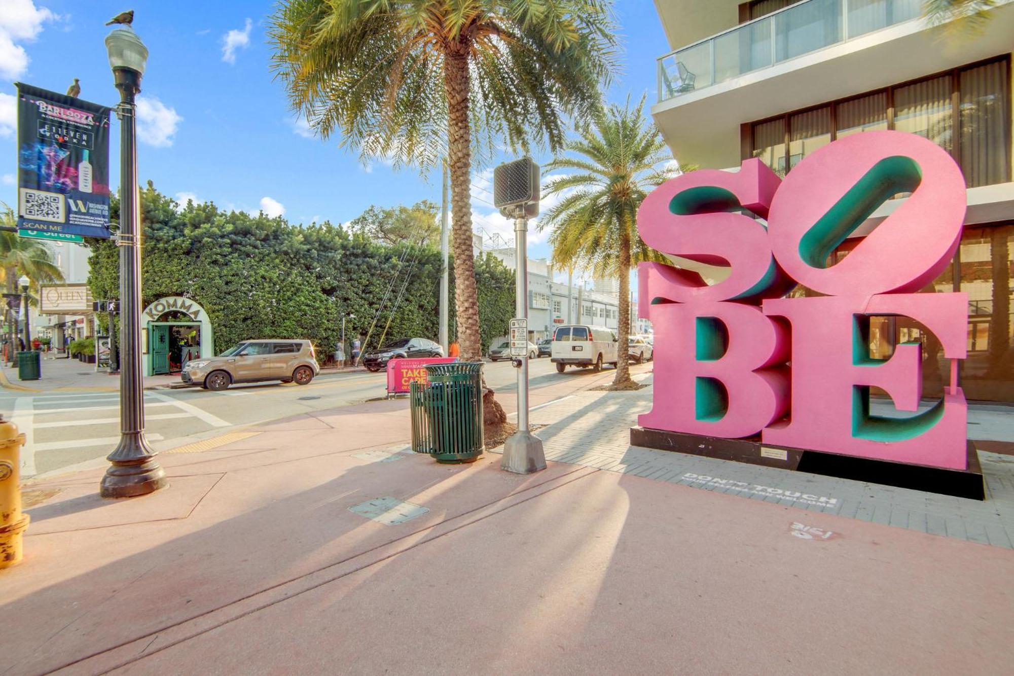 Charming Large Studio Near Ocean Dr - South Beach Miami Beach Bagian luar foto
